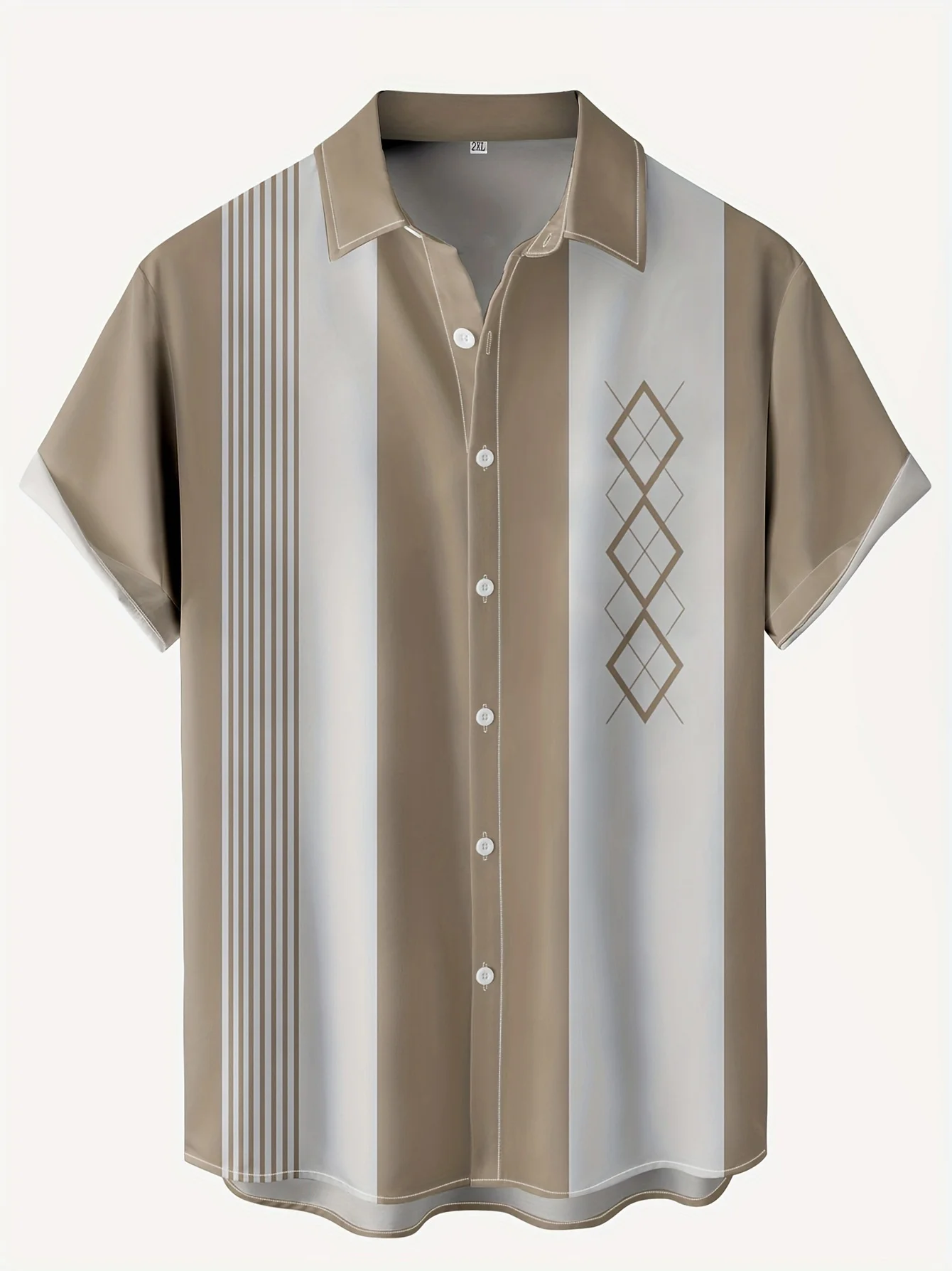 Men Formal Wear Options - 2026年ニューハワイアンメンズレトロシャツ - カジュアルで通気性のある半袖トップス - ビーチパーティーチェックシャツ -