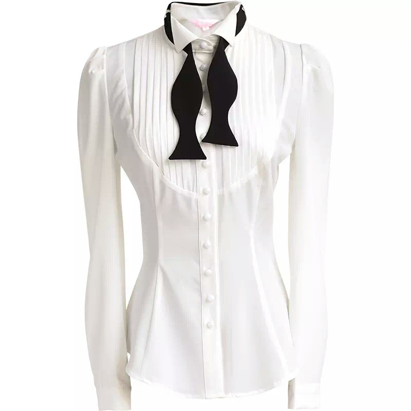メンズフォーマルプレタイド調節可能な蝶ネクタイ黒白無地エレガ - Men Formal Wear With Tie のレビューと価格