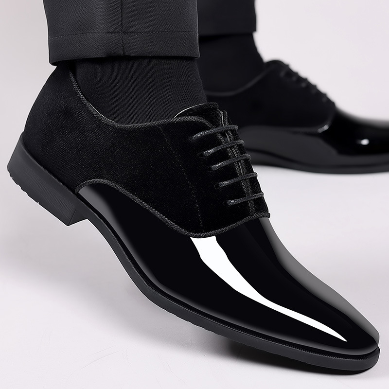 メンズレザーレースアップシューズ,フォーマルフォーマルシュー - Men Formal Wear Fashion のレビューと価格