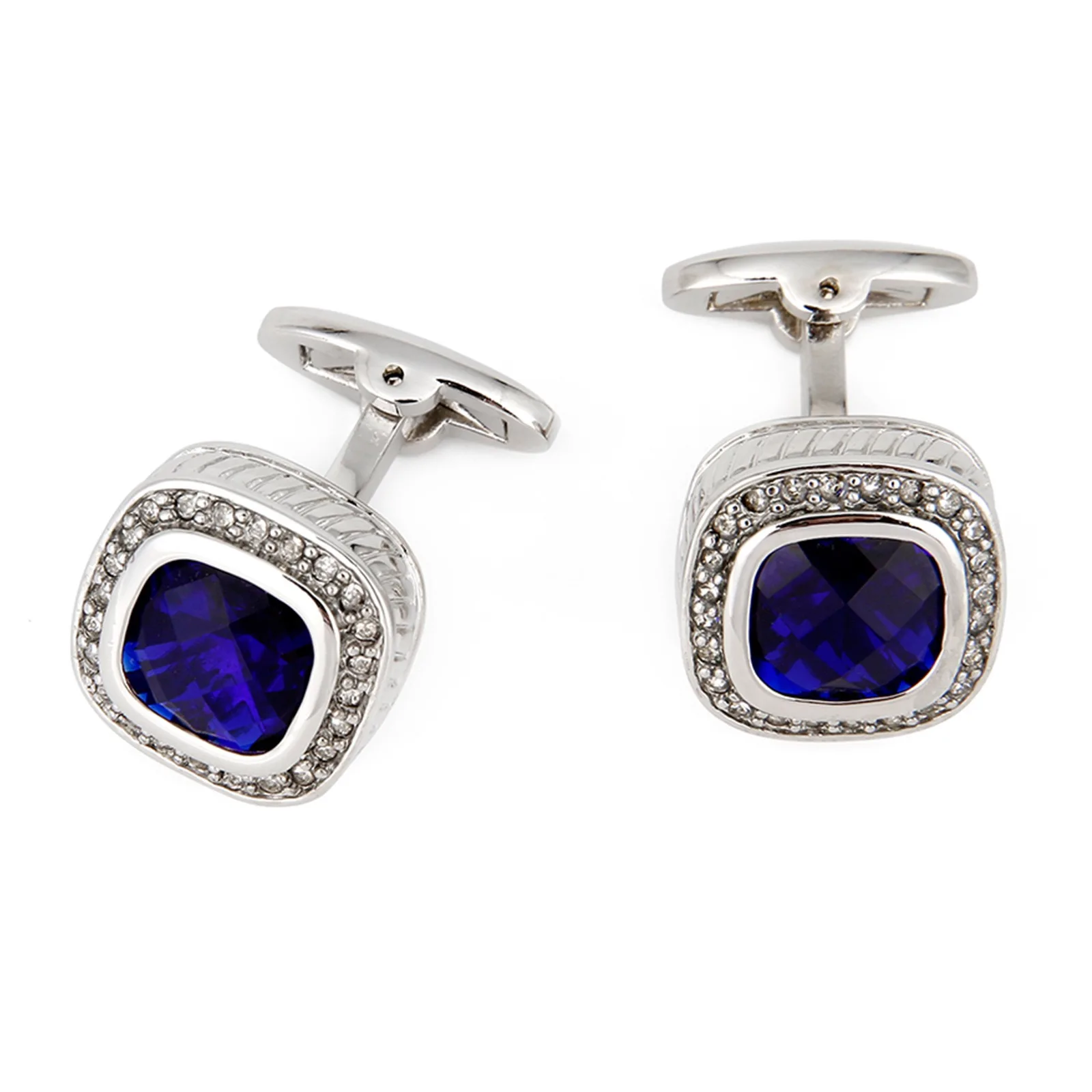 メンズ高級高品質シャツスタッドボタンセットカフス結婚式ビジネ - Cufflinks Silver Set のレビューと価格