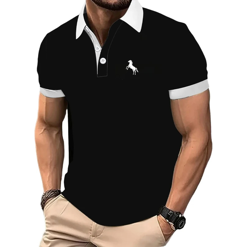 メンズ ポロシャツ 半袖 グラデーションカラー ジム フィッ - Men Formal Wear Clothes のレビューと価格